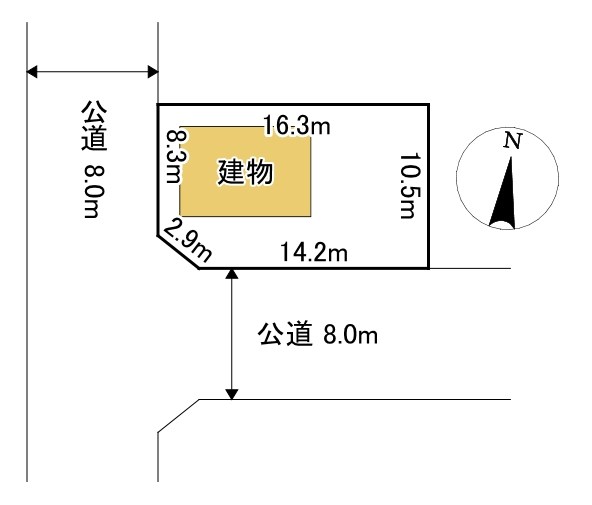 【変幻自在な家】 emoie販売モデルハウス 間取図・土地図