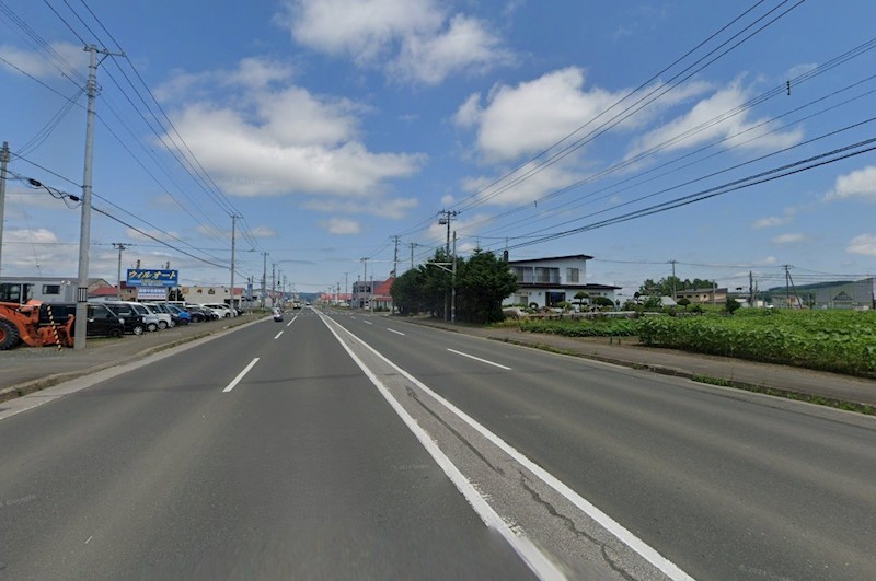 端野町三区４０７番　土地 現地写真（前面道路含む現地写真）