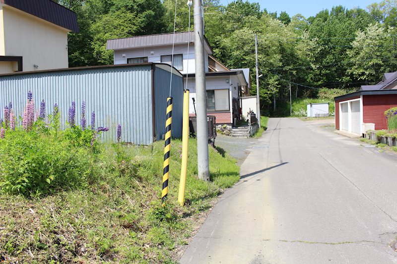 美幌町字東４条南５丁目１１番　土地 現地写真（前面道路含む現地写真）
