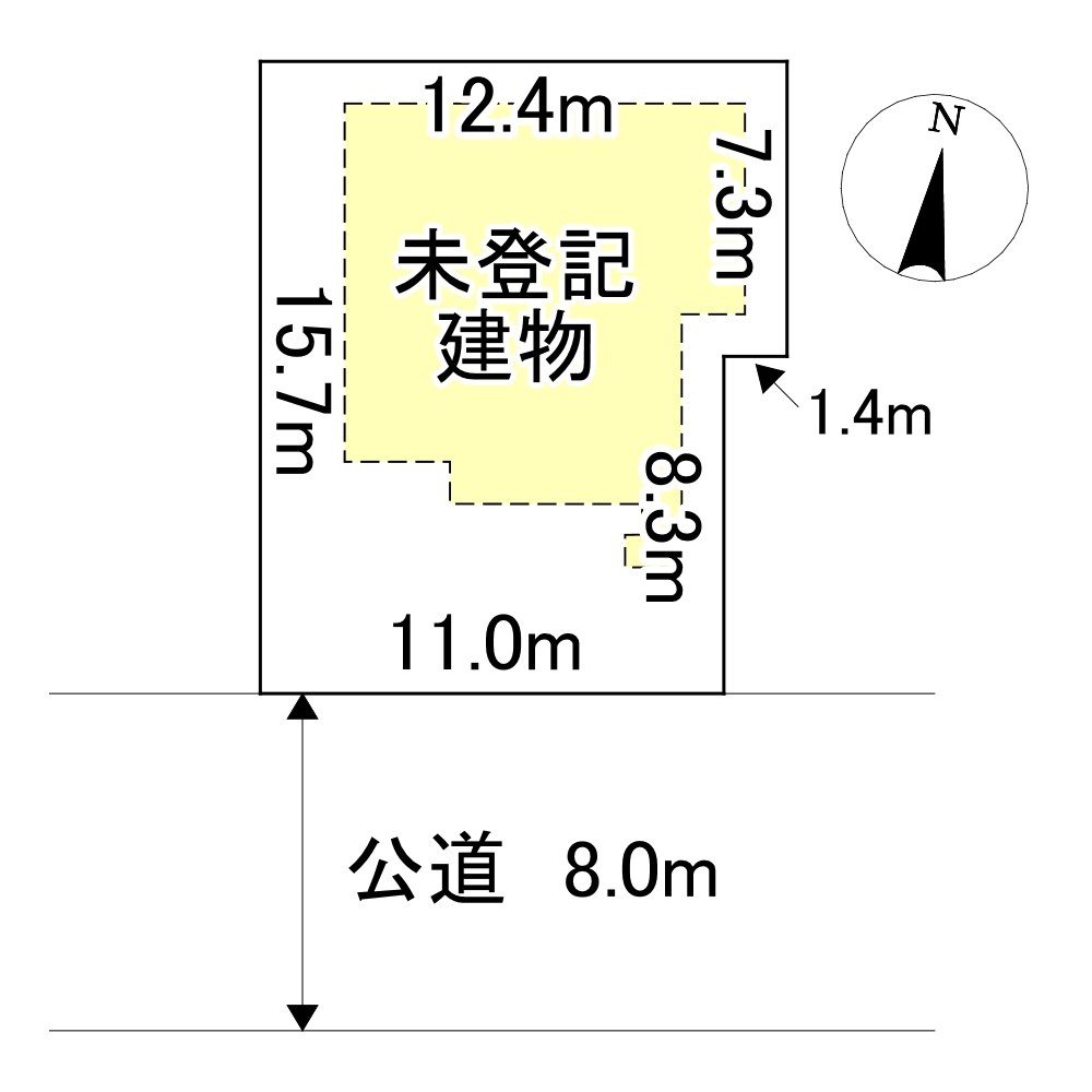 とん田西町２３３番　戸建て その他