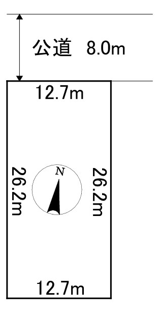 緑ヶ丘５丁目３１番　土地 間取図・土地図