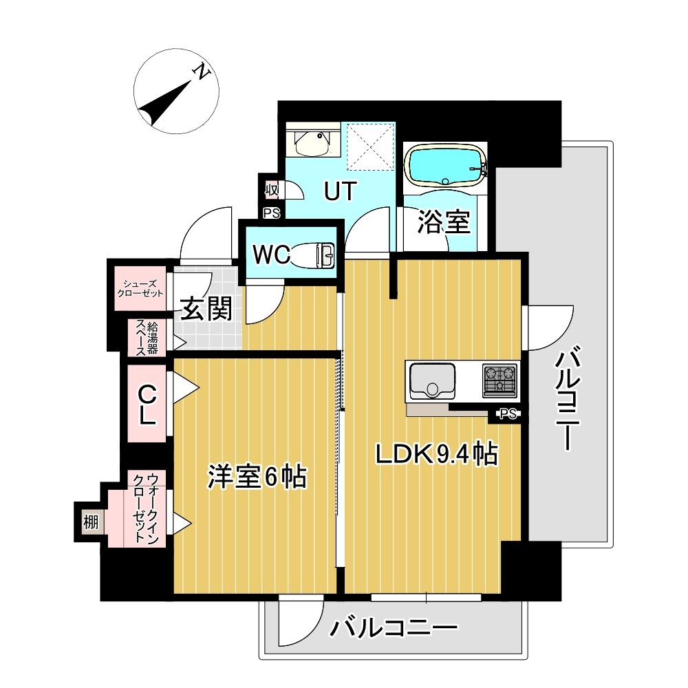 デュオヒルズ 間取図・土地図