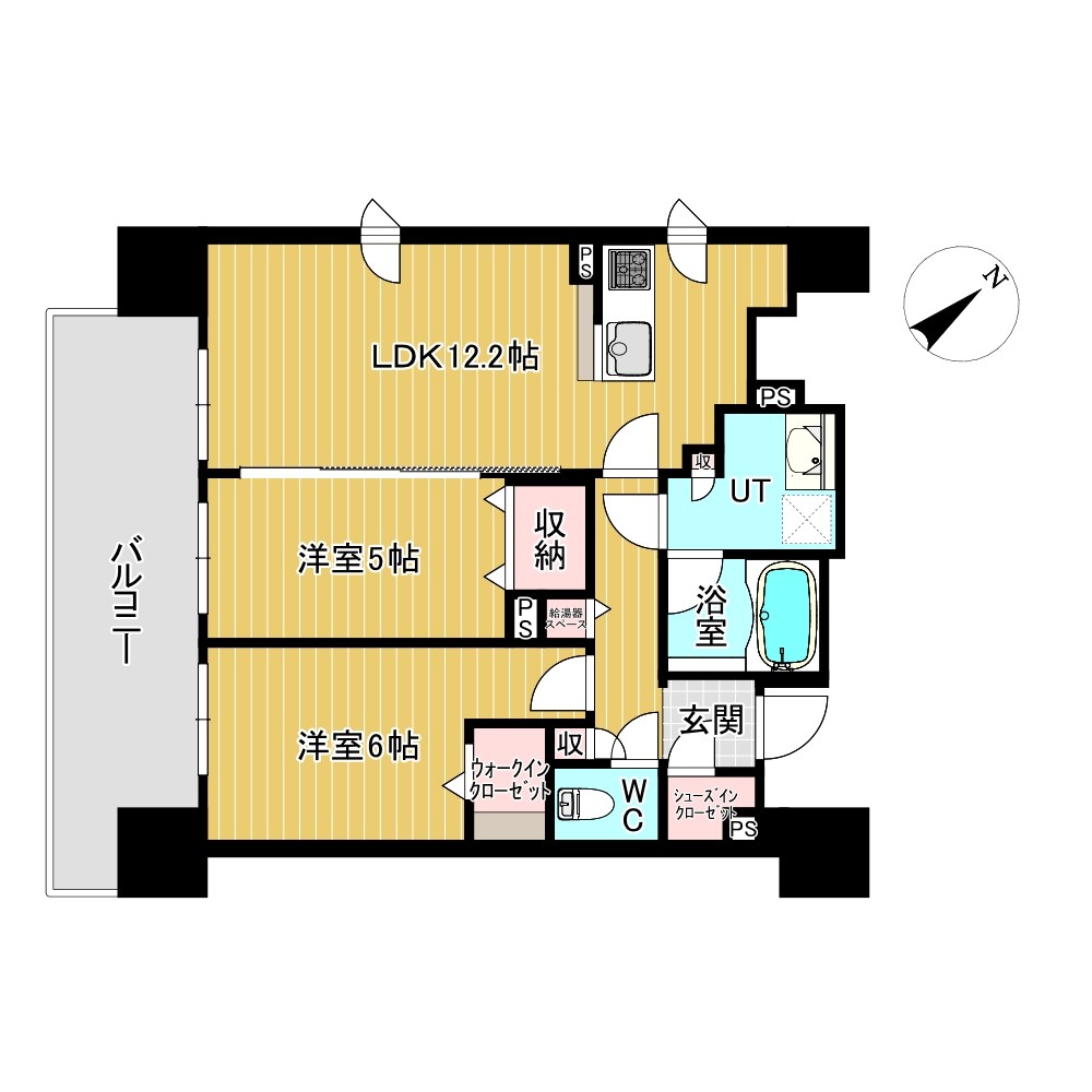 デュオヒルズ 間取図・土地図
