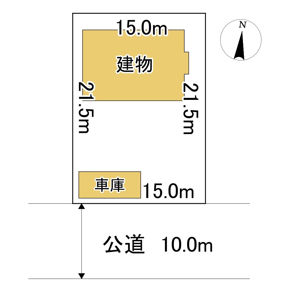 上ところ２９２番　戸建て 間取図・土地図