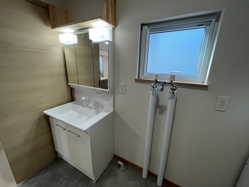 美山町西５丁目４７番　戸建て 内観写真（洗面台・洗面所）