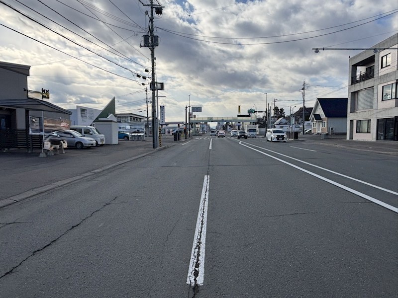 大町１６番　土地 現地写真（前面道路含む現地写真）