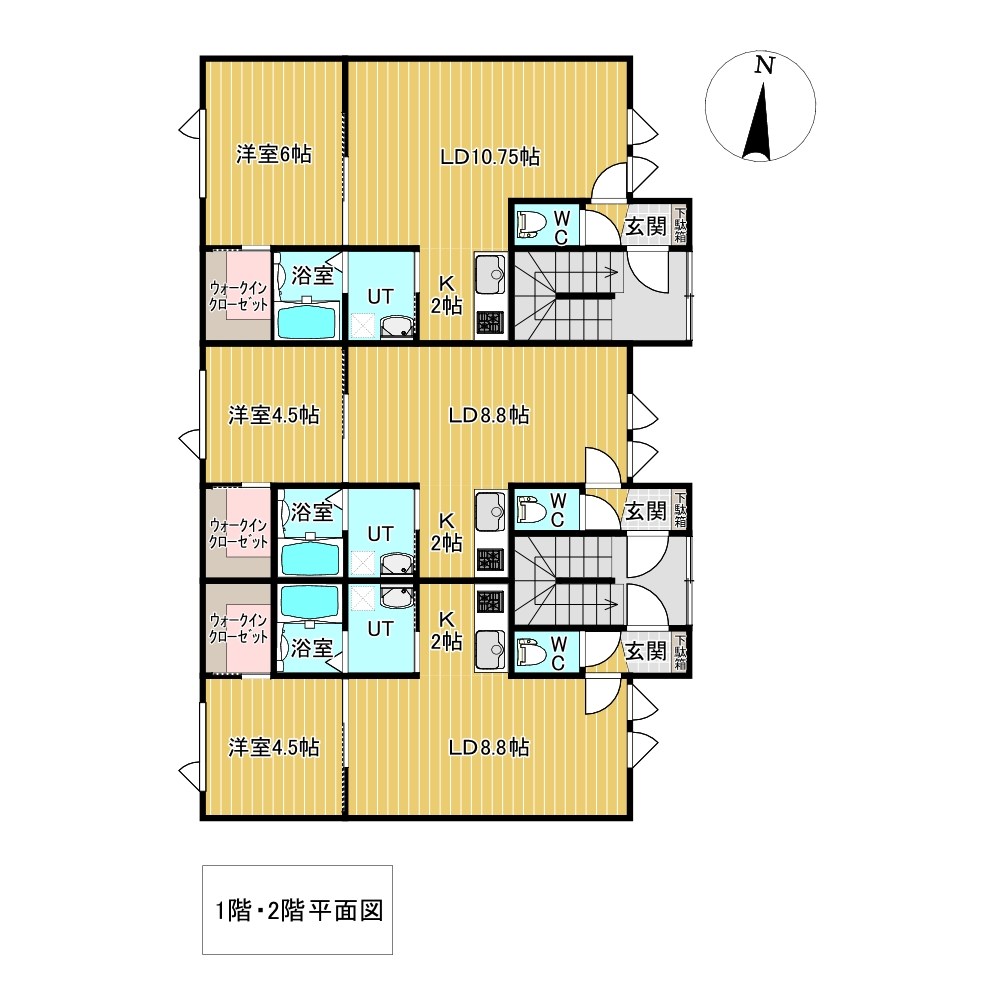 アンブル 間取図・土地図
