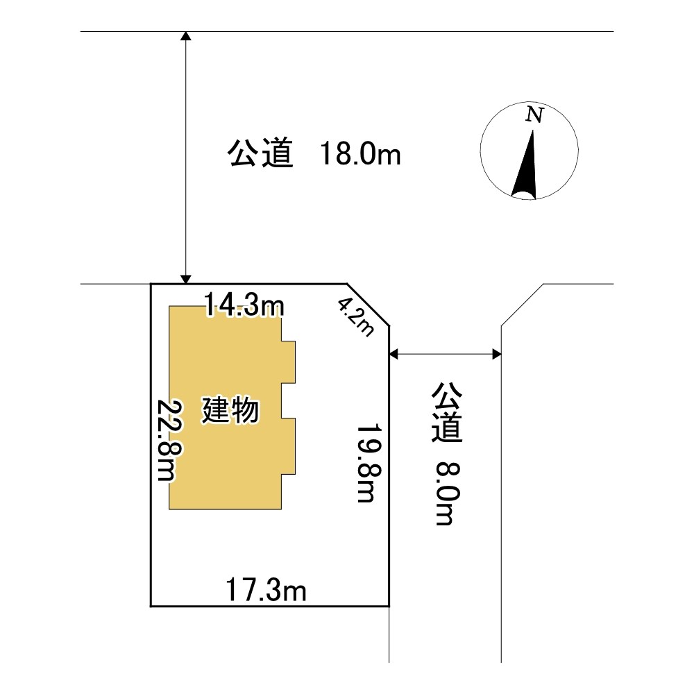 アンブル 間取図・土地図