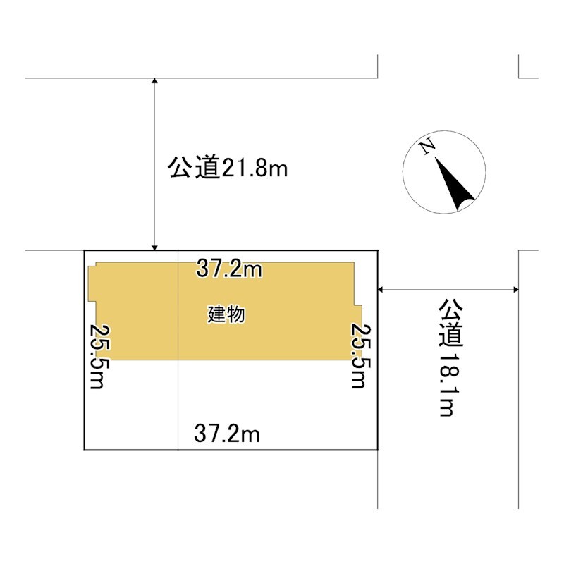 ポレスターステーションタワー北見 間取図・土地図