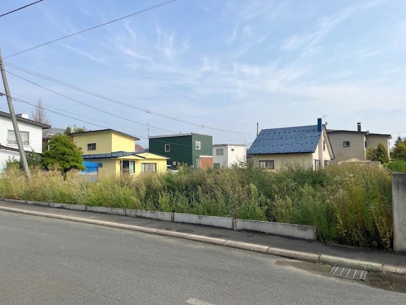 高栄西町３丁目１８３番　土地 現地写真