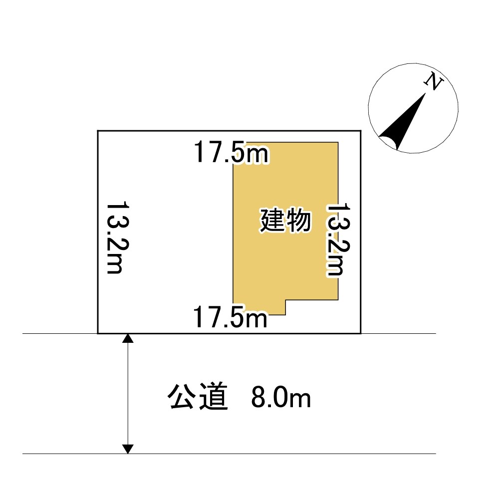 並木町５１０番　戸建て　 間取図・土地図