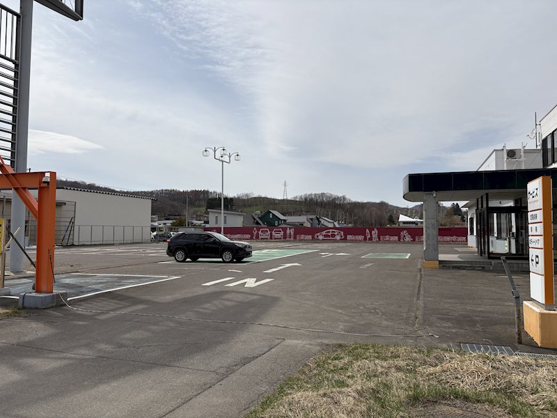 遠軽町大通北９丁目１番　店舗 現地写真（駐車場）