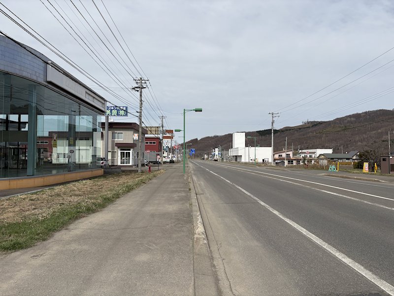 遠軽町大通北９丁目１番　店舗 現地写真（前面道路含む現地写真）