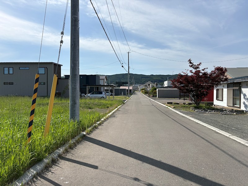 端野町三区４８０番　土地 現地写真（前面道路含む現地写真）