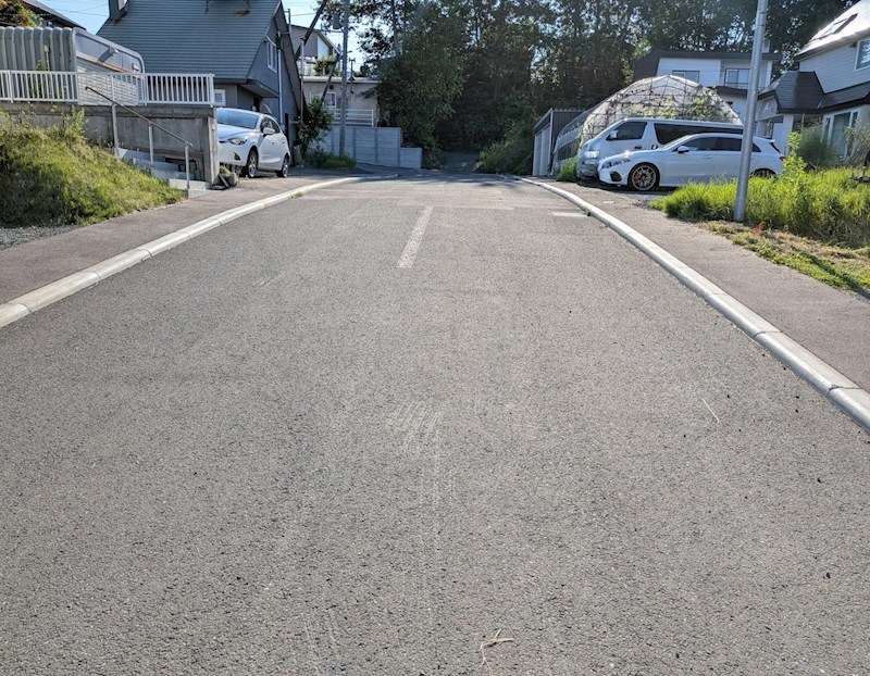 美山町南１０丁目３７番　戸建て 現地写真（前面道路含む現地写真）