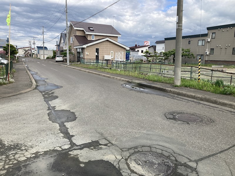 北進町３丁目８番　土地 間取図・土地図