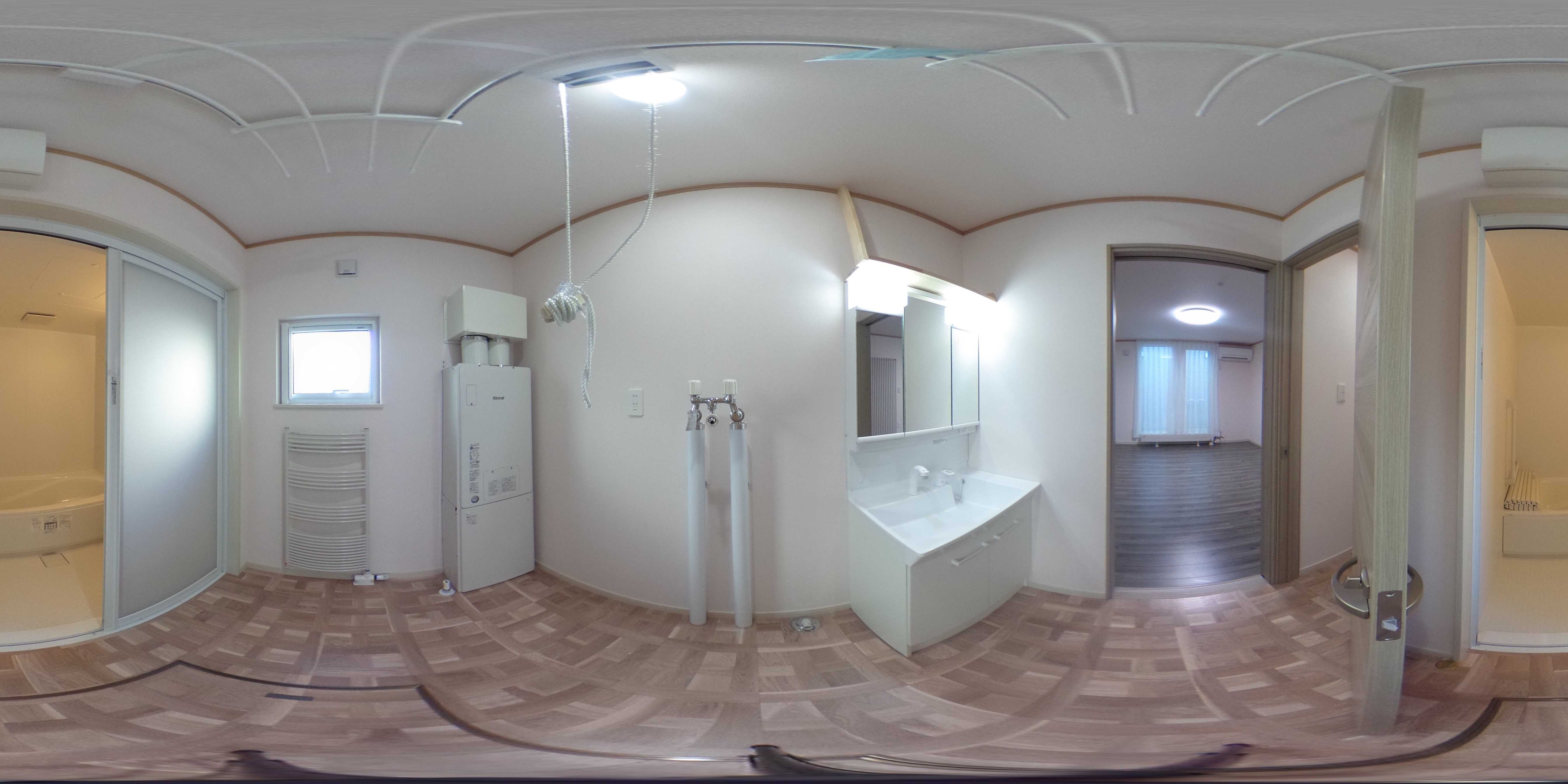 美芳町９丁目２番　戸建て 内観写真（洗面台・洗面所）