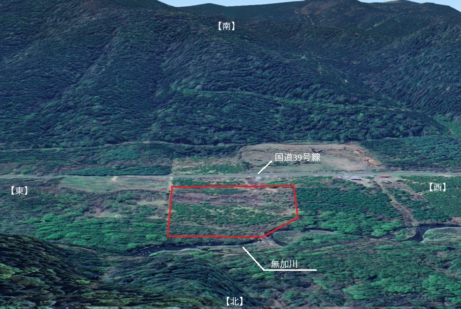 留辺蘂町富士見６９番　土地 現地写真