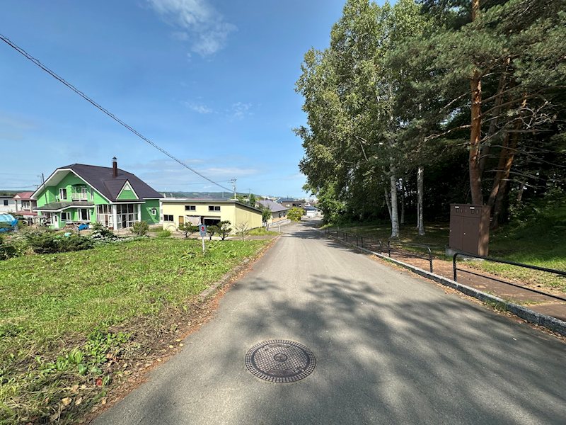 美幌町字東２条南５丁目３番　戸建て 現地写真（前面道路含む現地写真）