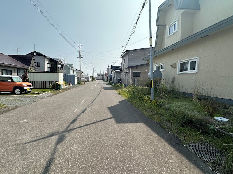 美幌町字稲美82番戸建 現地写真（前面道路含む現地写真）