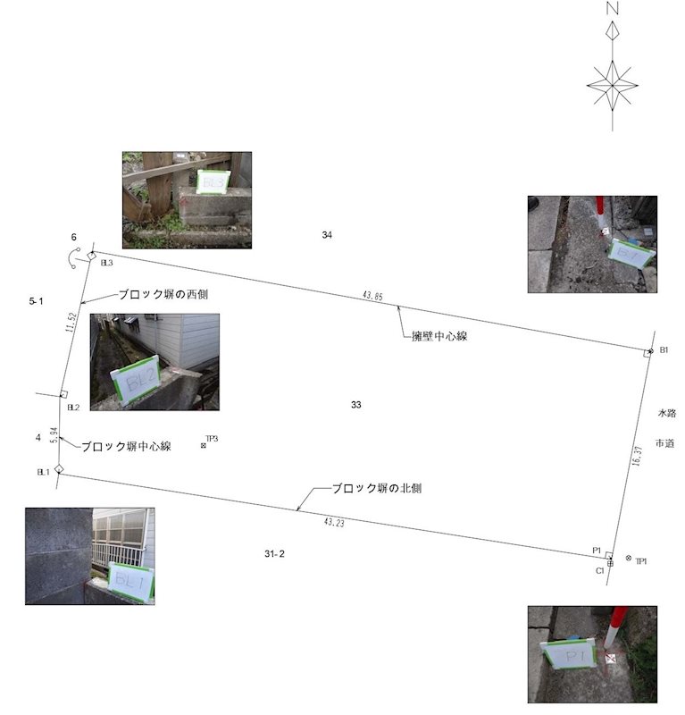 秋田県湯沢市前森１丁目1-39 間取図・土地図