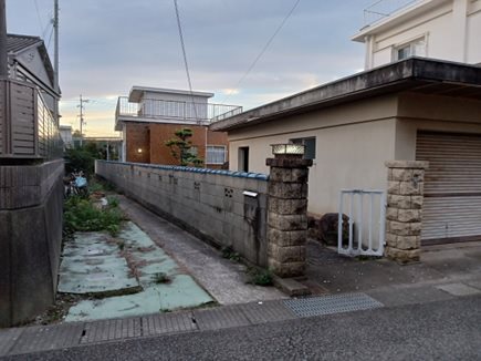 【中古住宅】有田市野戸建　土地約80.24坪 現地写真