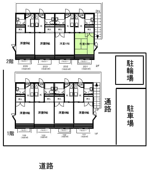 東京都江戸川区西瑞江５丁目 間取図・土地図