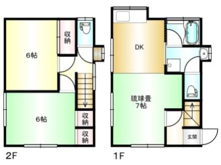 東京都江戸川区北小岩５丁目 間取図・土地図