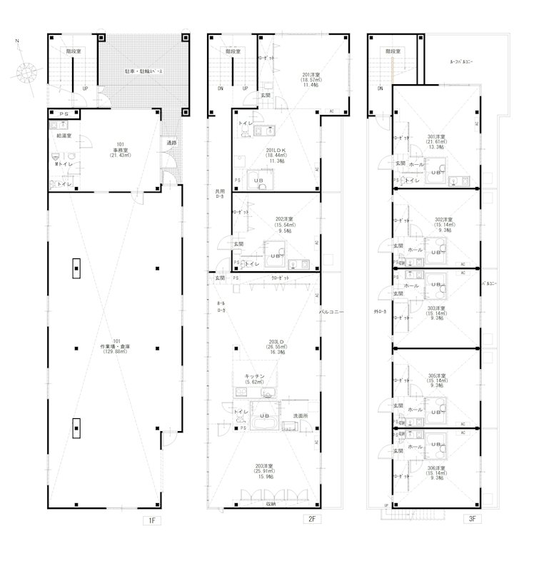 東京都江戸川区篠崎町４丁目26-16 間取図・土地図