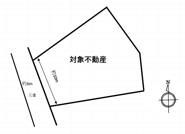 美奈宜の杜土地 間取り図