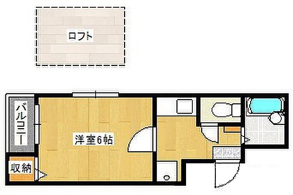 東光寺町1丁目アパート 間取り図