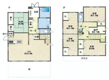 昭代2丁目戸建 間取り図