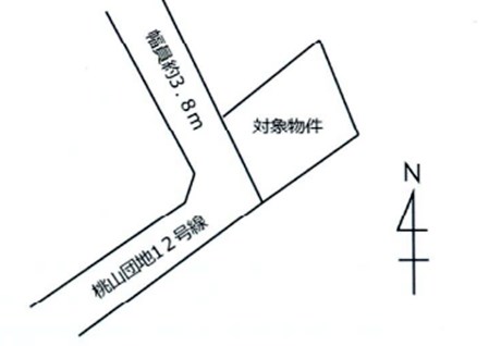 篠原東1丁目土地 間取り図