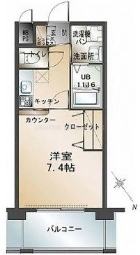 エンクレスト福岡 間取り図