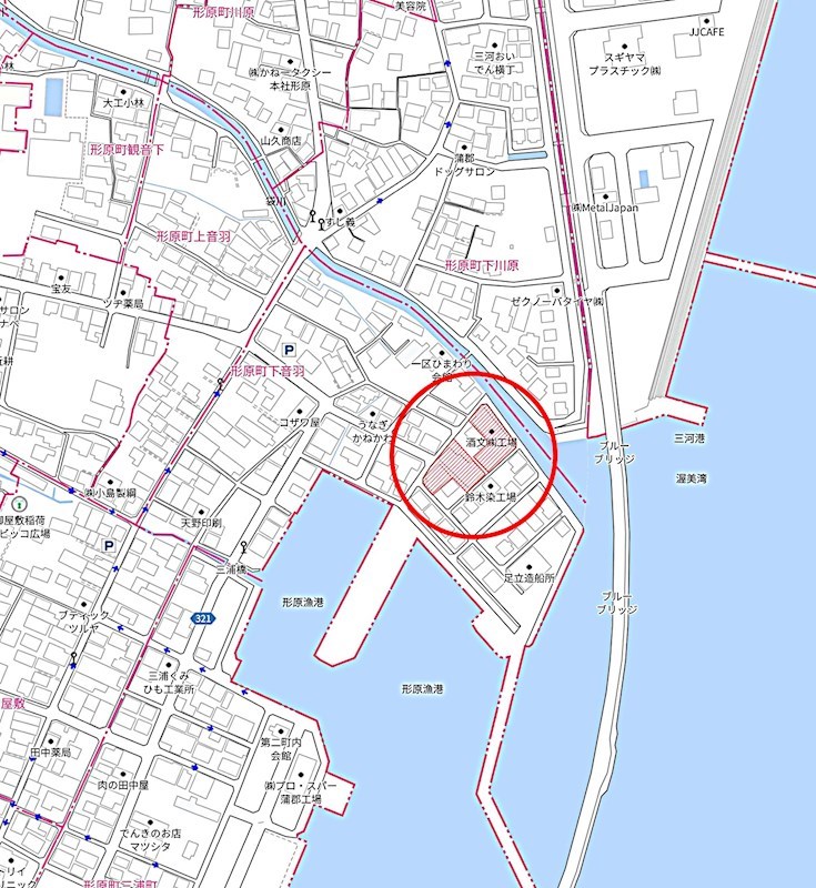 愛知県蒲郡市形原町下音羽32-1外 間取図・土地図
