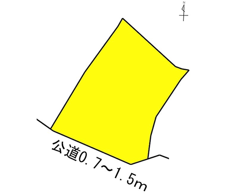 愛知県蒲郡市形原町南市場34番 間取図・土地図