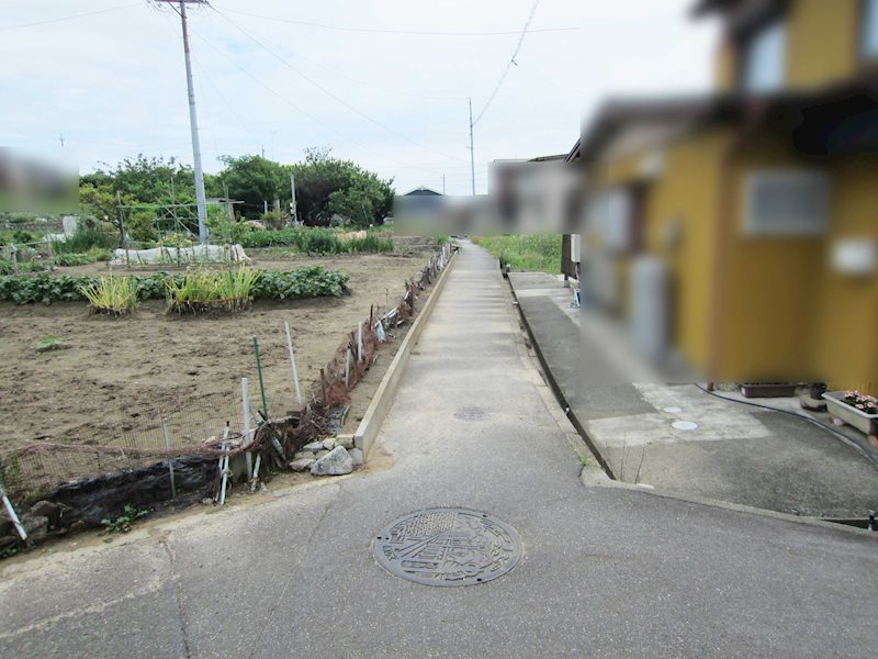 愛知県蒲郡市形原町南市場34番 現地写真（前面道路含む現地写真）