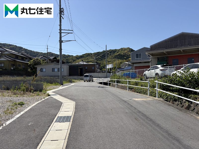 蒲郡市金平町頂拝10番4【④】、10番5【⑤】、10番6【⑥】、10番７【⑦】　⑤区画 現地写真（前面道路含む現地写真）