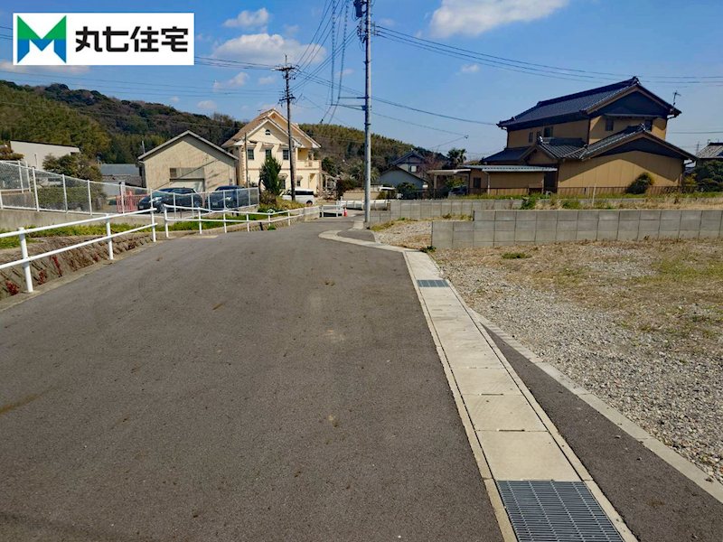 蒲郡市金平町頂拝10番3【③】、10番4【④】、10番5【⑤】、10番6【⑥】、10番７【⑦】　⑥区画 現地写真（前面道路含む現地写真）