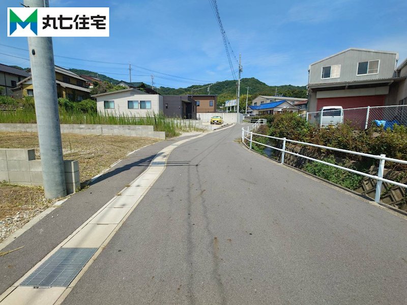 蒲郡市金平町頂拝10番4【④】、10番5【⑤】、10番6【⑥】、10番７【⑦】　⑥区画 現地写真（前面道路含む現地写真）