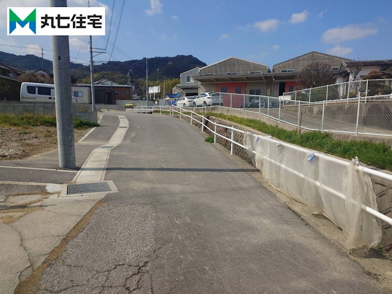 蒲郡市金平町頂拝10番3【③】、10番4【④】、10番5【⑤】、10番6【⑥】、10番７【⑦】　⑥区画 現地写真（前面道路含む現地写真）