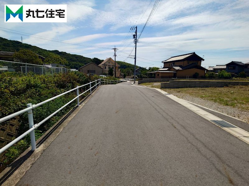 蒲郡市金平町頂拝10番4【④】、10番5【⑤】、10番6【⑥】、10番７【⑦】　⑦区画 現地写真（前面道路含む現地写真）