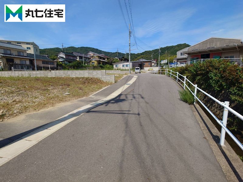 蒲郡市金平町頂拝10番4【④】、10番5【⑤】、10番6【⑥】、10番７【⑦】　⑦区画 現地写真（前面道路含む現地写真）