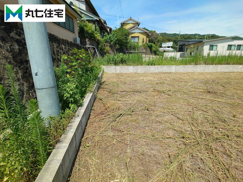 蒲郡市金平町頂拝10番4【④】、10番5【⑤】、10番6【⑥】、10番７【⑦】　④区画 現地写真（前面道路含む現地写真）