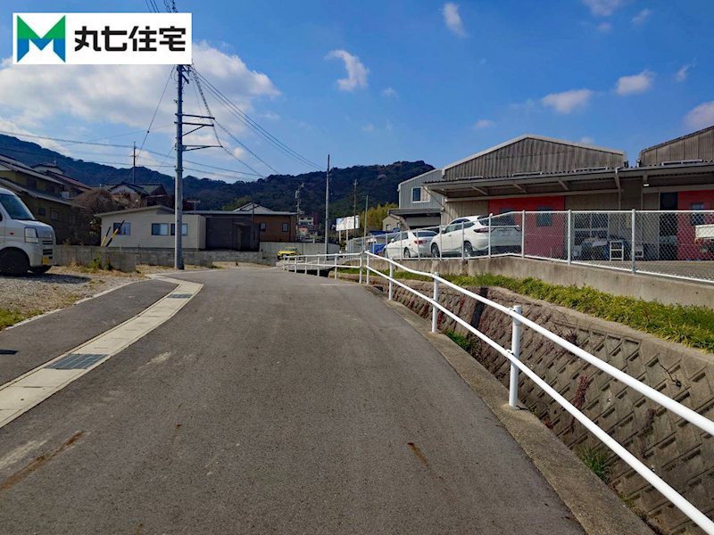 蒲郡市金平町頂拝10番3【③】、10番4【④】、10番5【⑤】、10番6【⑥】、10番７【⑦】　④区画 現地写真（前面道路含む現地写真）