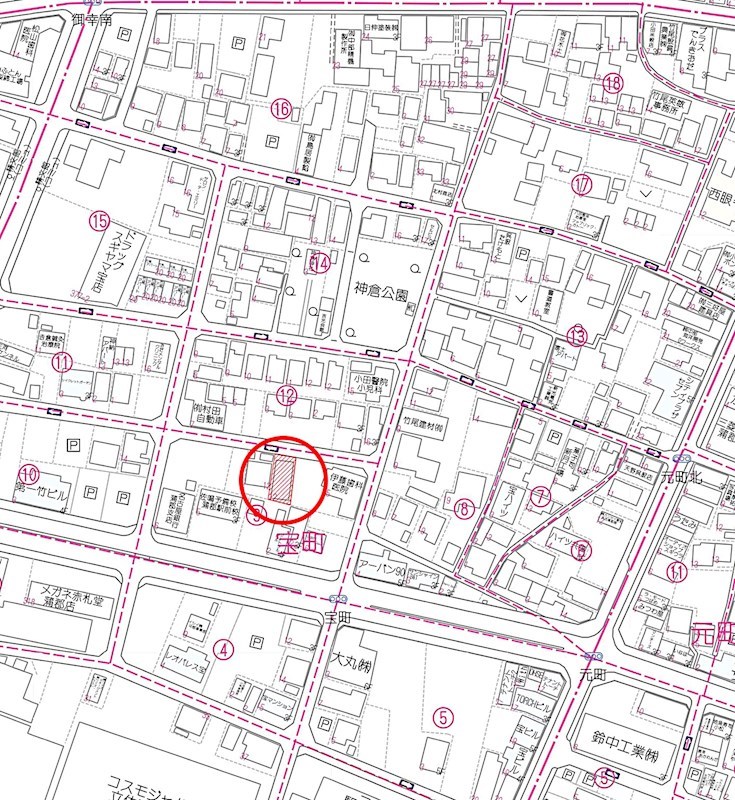 蒲郡市宝町3471、3472 (土地｜居住用)の物件情報 丸七住宅 不動産検索サイト