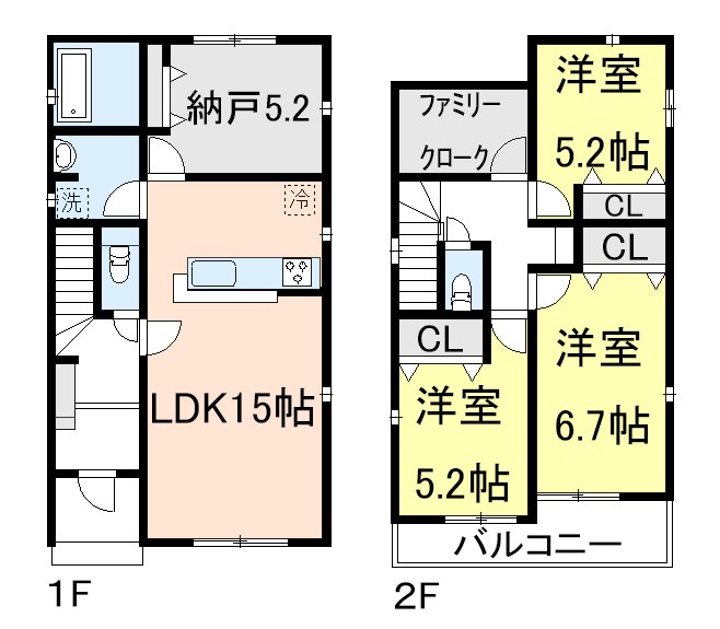 蒲郡市上本町　第1期② 間取図・土地図