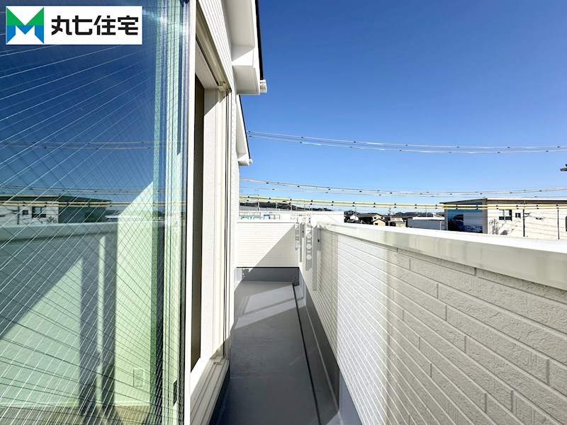 蒲郡市上本町　第1期② 現地写真（バルコニー）