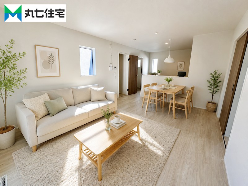 蒲郡市上本町　第1期⑥ 内観写真（リビング）
