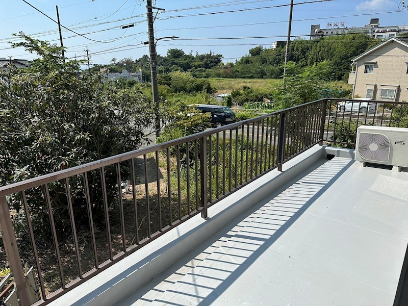 愛知県蒲郡市三谷町赤原 現地写真（バルコニー）